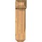 Ekena Millwork Traditional Craftsman Smooth Bracket w/ Offset Brace, Western Red Cedar, 7 1/2"W x 18"D x 30"H BKT0806X18X30TRA04SWR - alternate 4